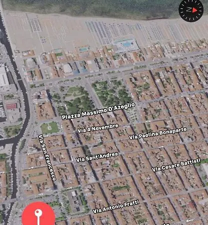 Nel Cuore Di Lägenhet Viareggio
